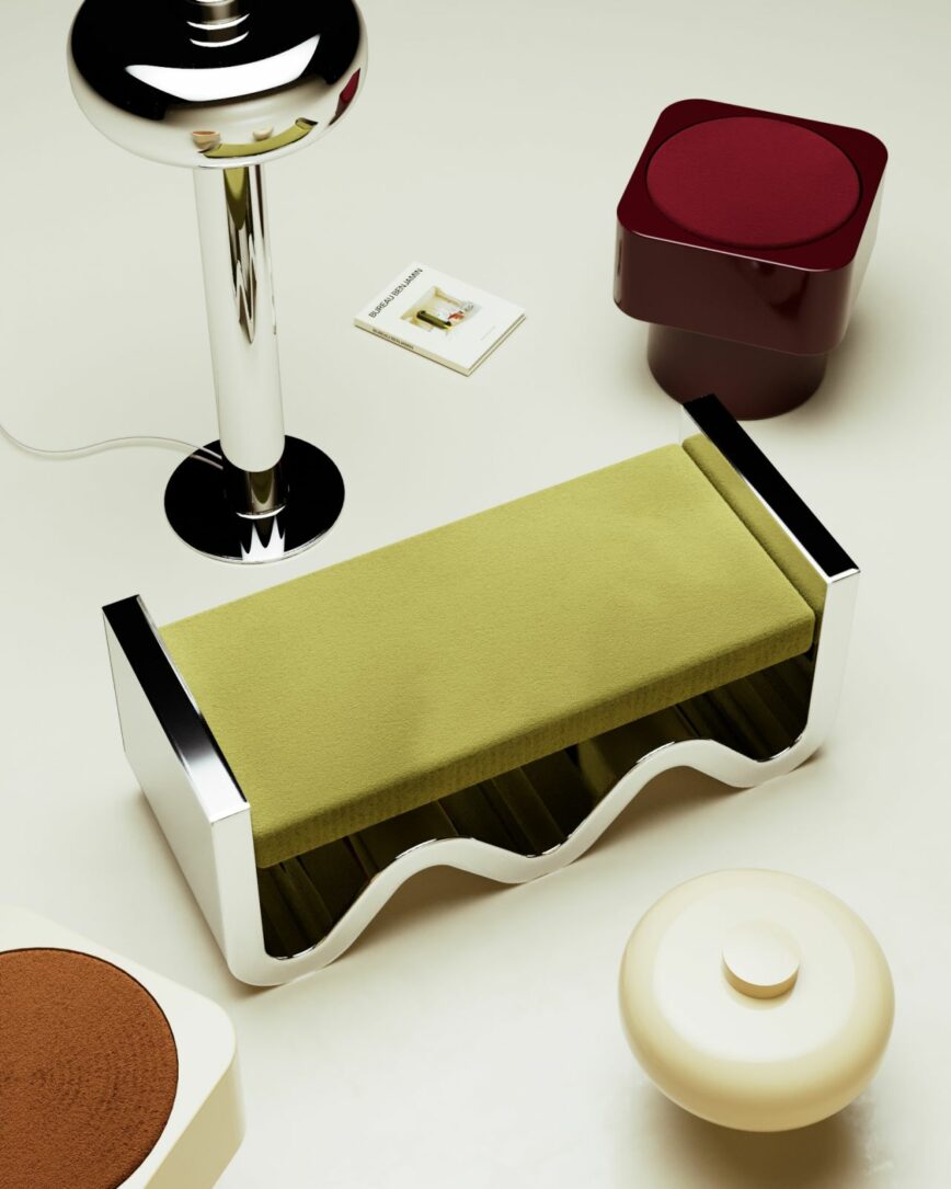 Monoprix x bureau benjamin retour lampe bubble octobre 2025 collab design déco