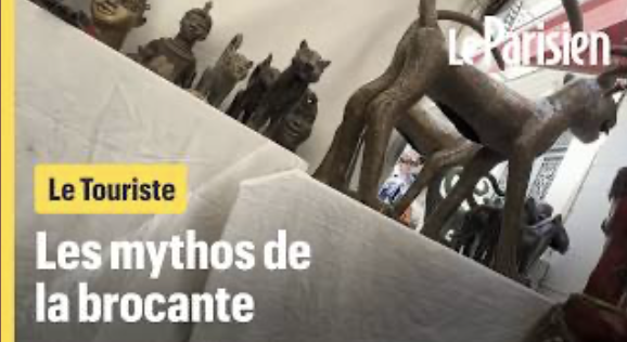 Reportage documentaire le parisien les mythos de la brocante le touriste