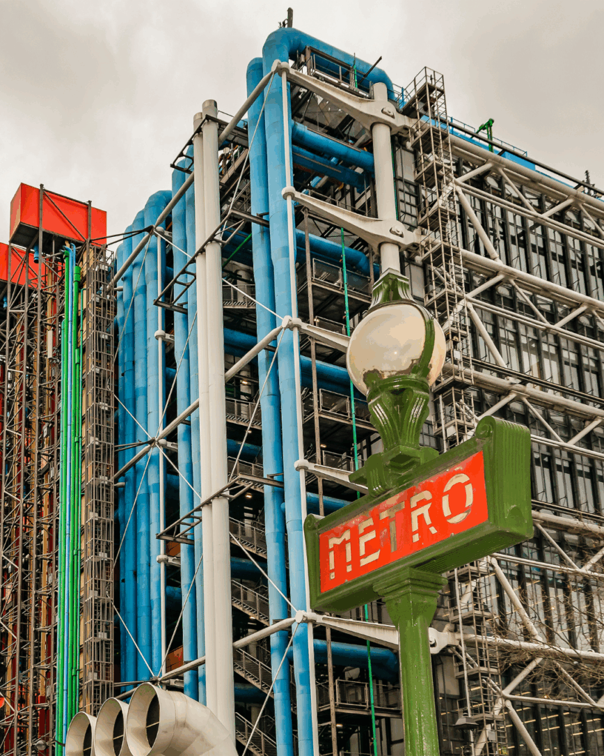 Centre Pompidou architecture Paris histoire culture france uchi studio blog déco design archi