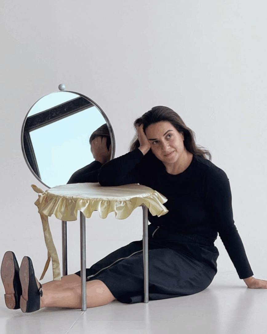 woman's chair Shushana Khachatrian studio shoo blog design