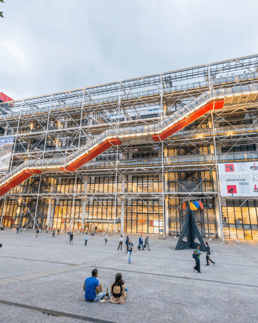 Le Centre Pompidou fermeture 2025 architecture blog