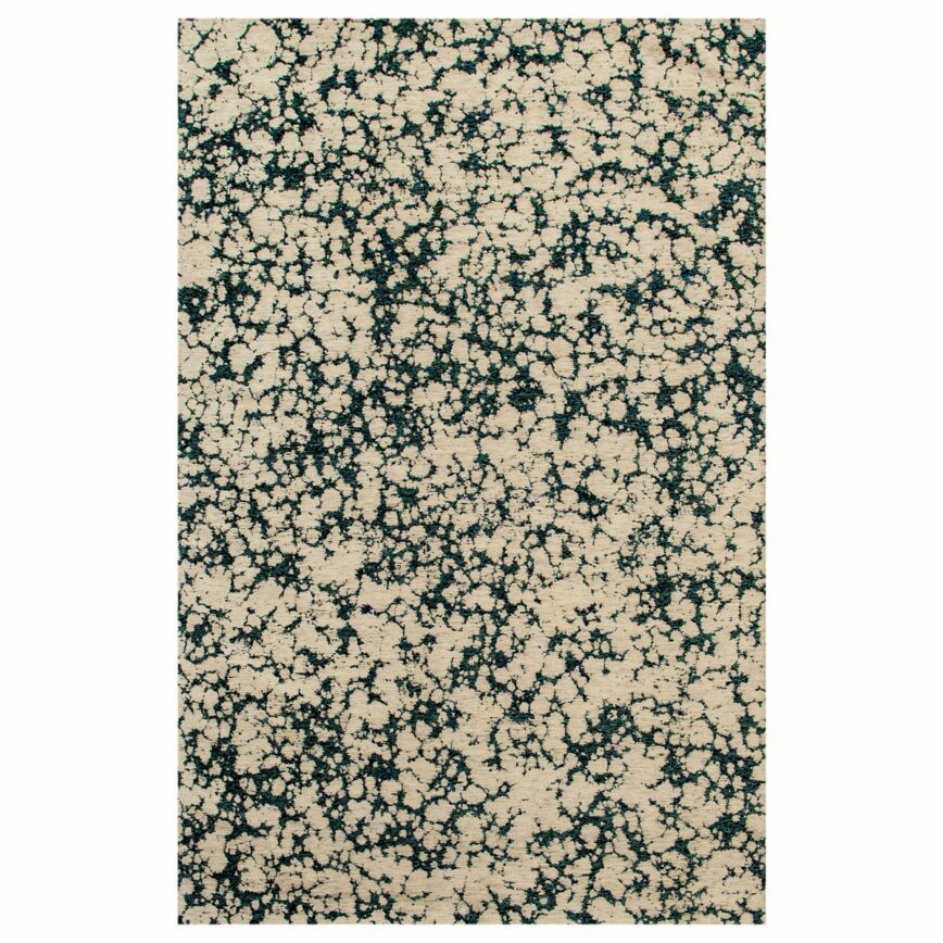 tapis vert foncé tacheté beige la redoute petit budget pas cher moins de 200 euros