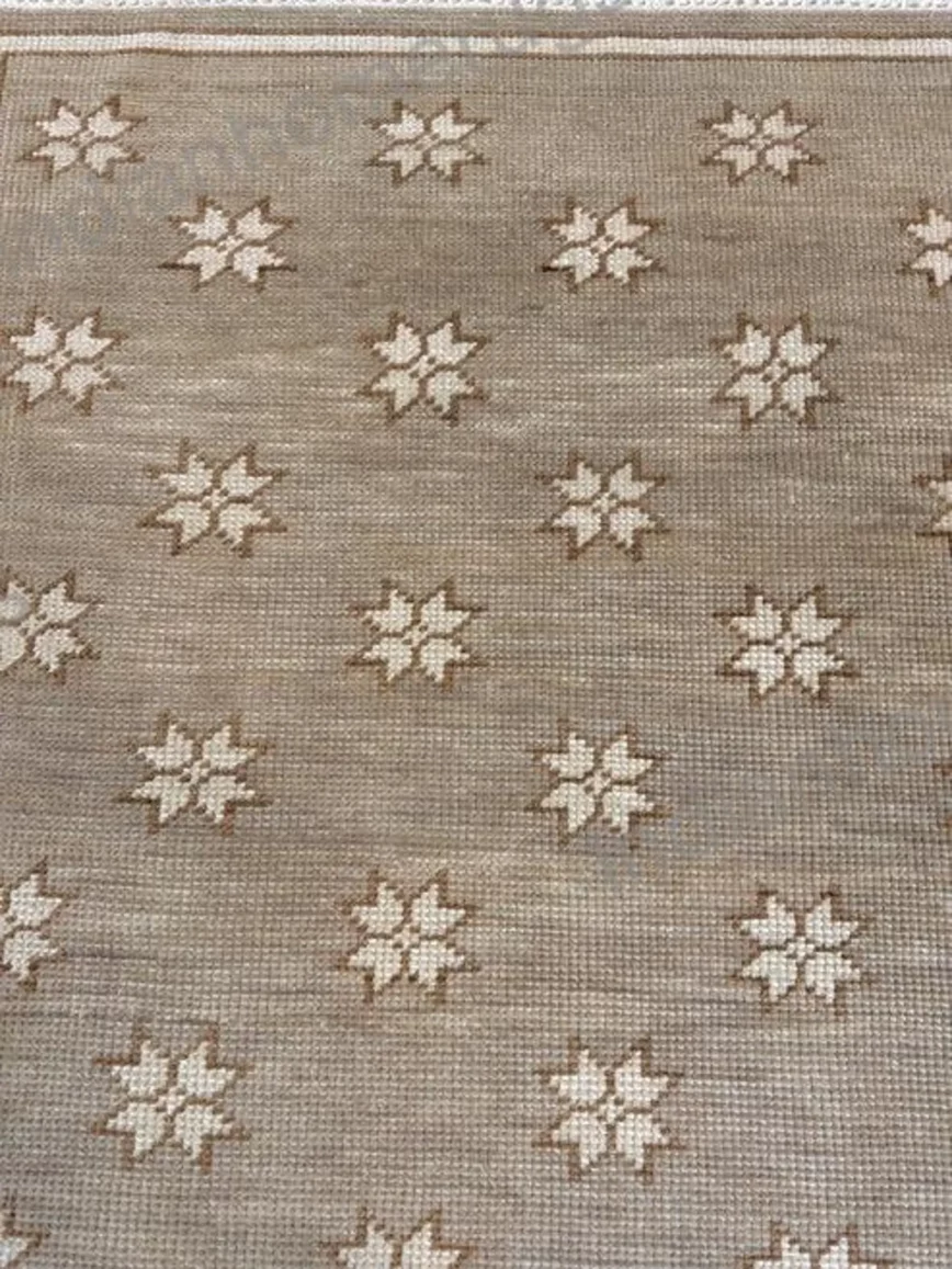 tapis beige motif étoilé kilim etsy