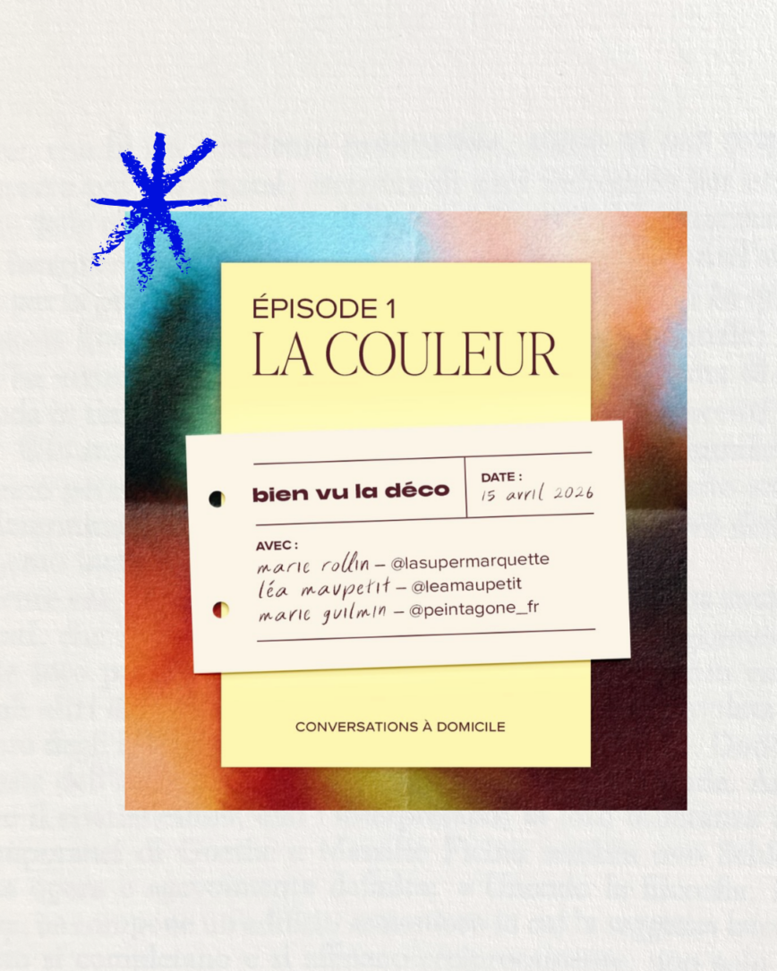 podcast déco design Bien vu la déco sur la couleur épisode 1 