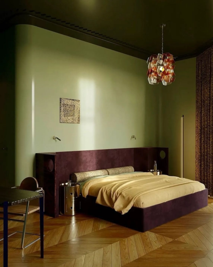 color drenching peindre ses murs et plafonds de la même couleur - inspi déco pinterest